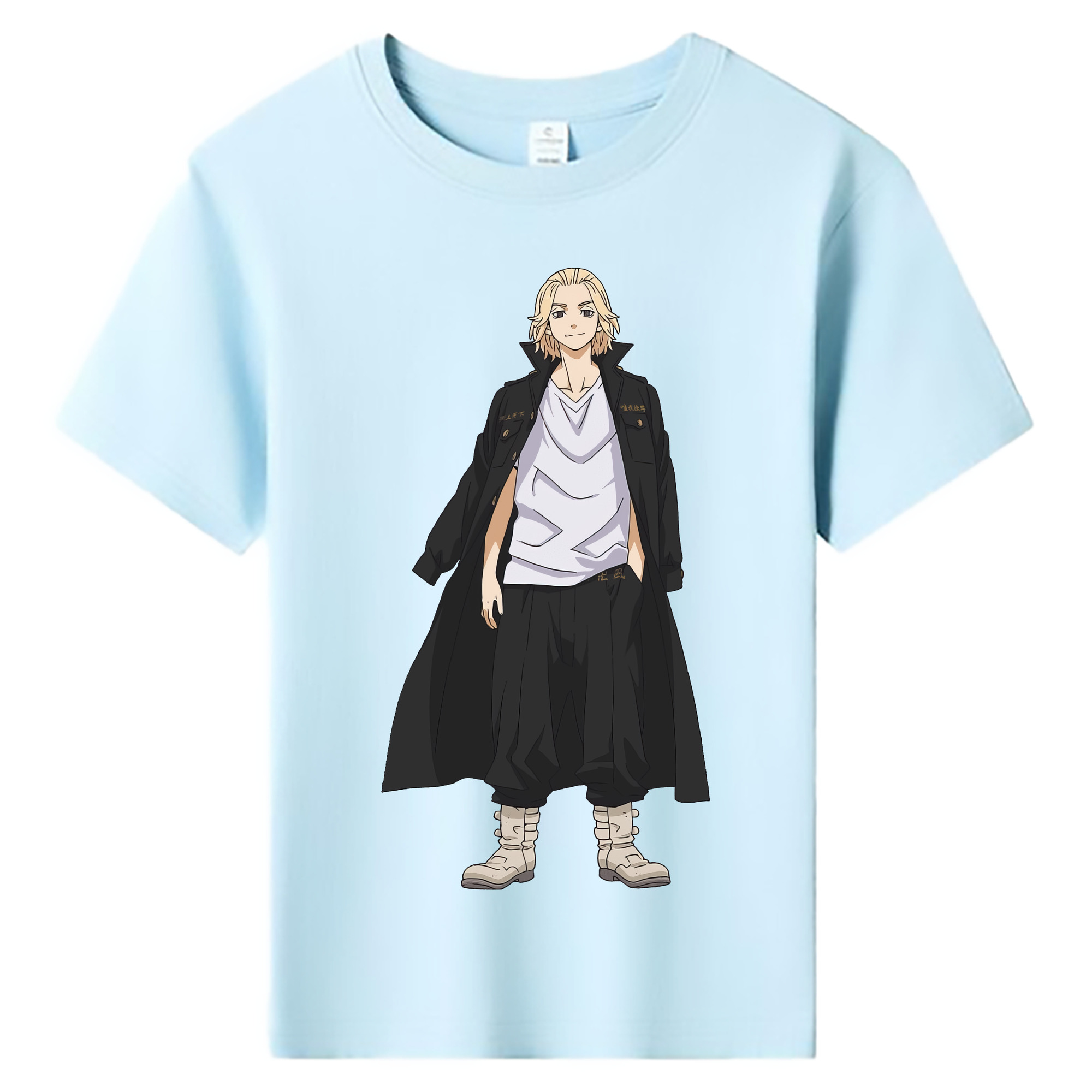 （画像用） 東京リベンジャーズ Tokyo Revengers 綿100％キッズTシャツ（フロントプリント）